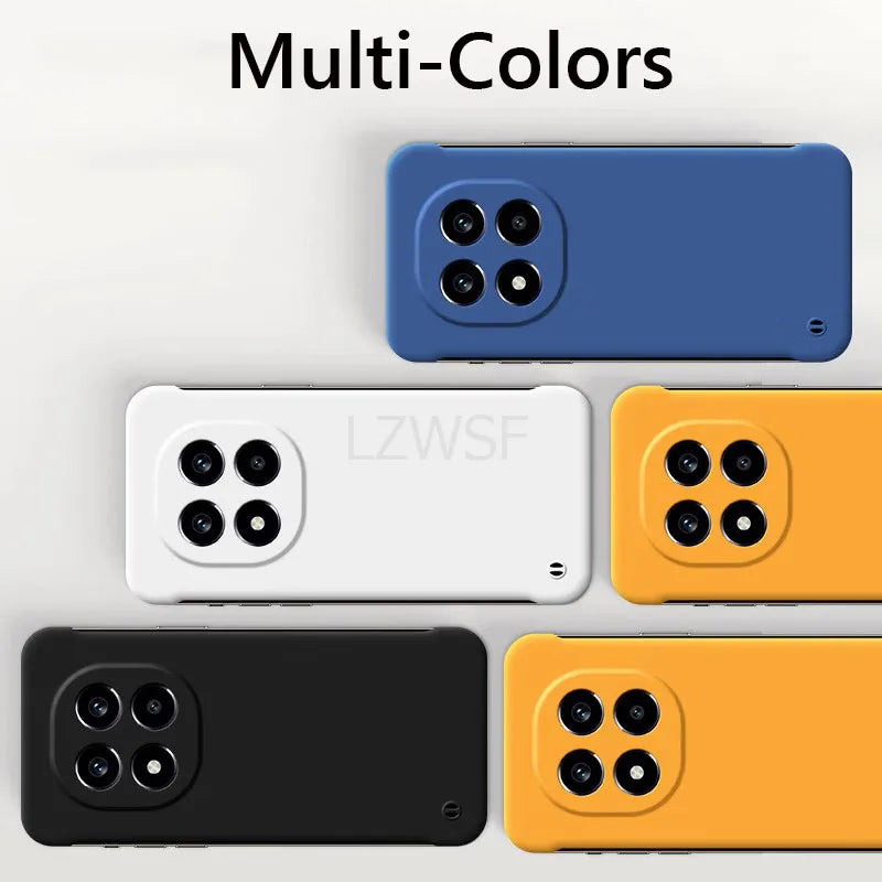 Slim Matte Hard Case for Redmi Note 14 Pro Plus – Frameless Shockproof Cover