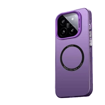 Luxury Magsafe Matte Frosted Case – Wireless Charging & Shockproof for Xiaomi 13, 13T, 14, 14T Pro