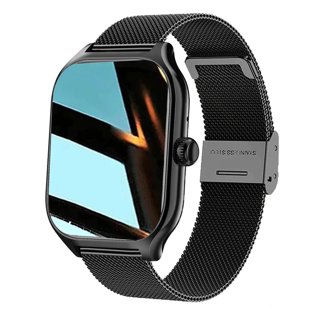 Smart Watch Plus – Full Touch Fitness Smartwatch with Bluetooth Call for Android Phones