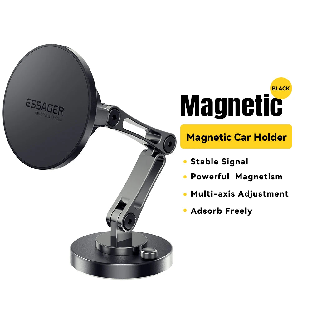Essager Magnetic Car Wireless Charger – 15W Fast Charging Mount for MagSafe iPhone