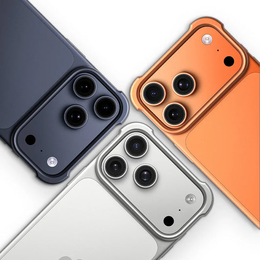 Arc Aluminum Bumper Case – Ultra-Minimalist Metal Cover for iPhone 17–17 Pro Max