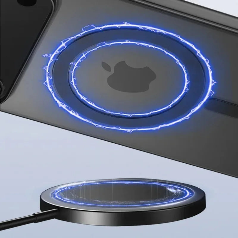 Luxury Ultra Thin Magnetic Translucent Matte Case For iPhone 17, 17Pro Max Plus, 17Air, 17Pro