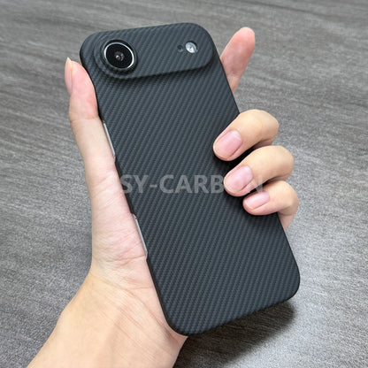 Real Carbon Fiber Case – Ultra-Thin 600D/1500D Aramid Armor for iPhone 17 Air