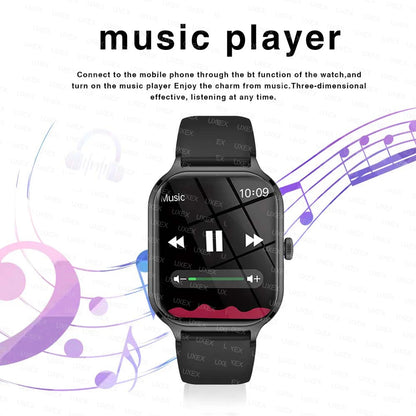 Smart Watch Plus – Full Touch Fitness Smartwatch with Bluetooth Call for Android Phones