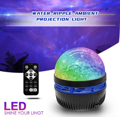 LED Galaxy Projector with Remote and USB – Star Light for Bedroom Decor
