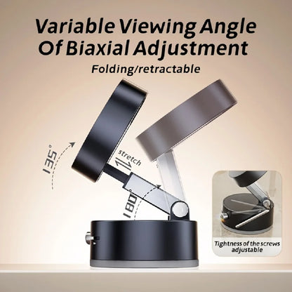 Vacuum Suction Magnetic Phone Holder – Adjustable & Foldable Design