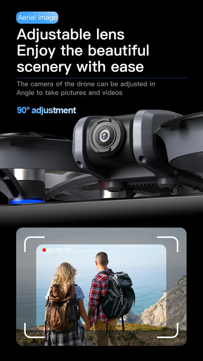 X226 Brushless Drone – Dual HD Camera, VR Control, Obstacle Avoidance, Optical Flow Hover