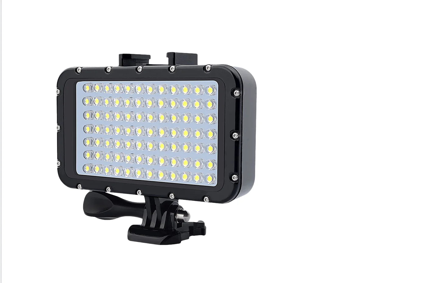 Waterproof Diving LED Light 50m – Rechargeable, 84 LEDs, 5000lm for Camera Use