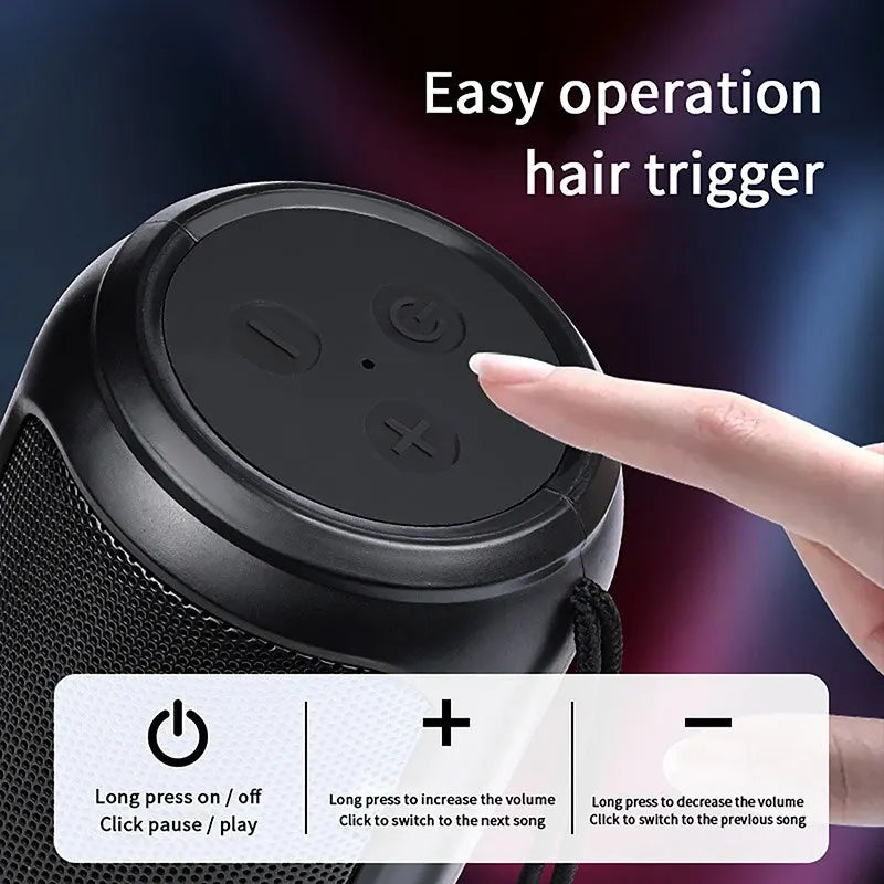 A3 Portable Bluetooth Speaker – Deep Bass, Wireless, for Phone and Home Use