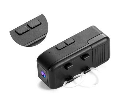 Wearable Glasses Camera 1080P – Mini Portable Video Recorder with Head-Mounted Design