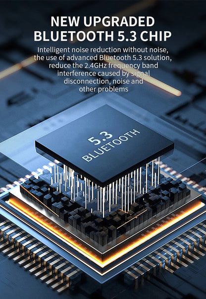 Bluetooth 5.3 Helmet Headset – Waterproof Hands-Free Speaker & MP3 Player for Motorcycle