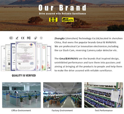 Dual Lens Car DVR 1080P – Interior & Front Dash Cam Full HD Vehicle Recorder