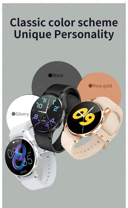 Smartwatch with Bluetooth Call – Waterproof Fitness Watch with Heart Rate & Sleep Monitor