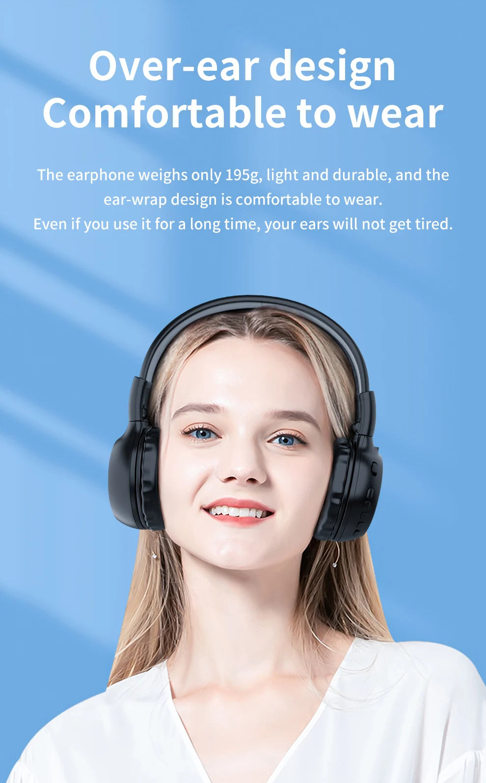 ZEALOT B570 Bluetooth Headphones – LCD, HiFi Sound, FM & TF Card Support