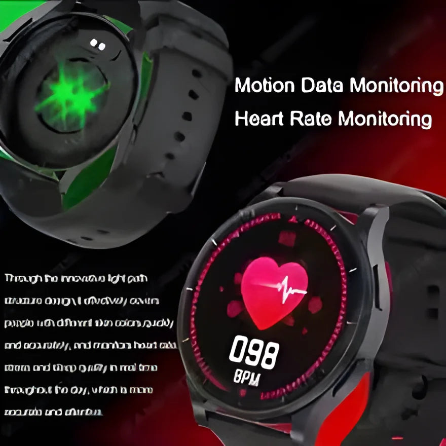 Smartwatch with Bluetooth Call – Waterproof Fitness Watch with Heart Rate & Sleep Monitor