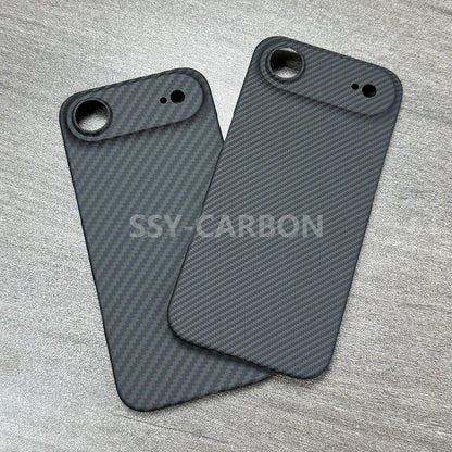 Real Carbon Fiber Case – Ultra-Thin 600D/1500D Aramid Armor for iPhone 17 Air