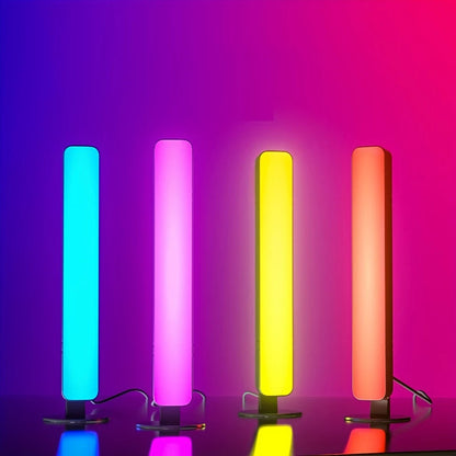 LED RGB Music Light Bar – Sound Reactive, USB Rechargeable
