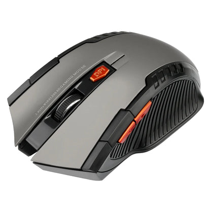2.4G Wireless Gaming Mouse – 1600DPI, 6 Buttons, USB Receiver for PC & Laptop