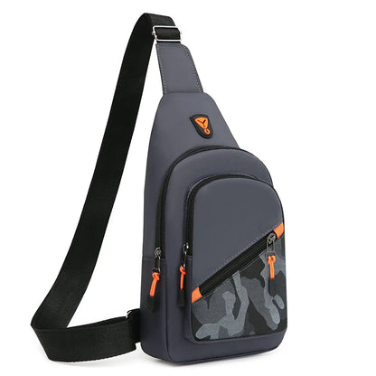 Men’s Chest Bag – Large Capacity Crossbody Shoulder Bag for Sports & Daily Use