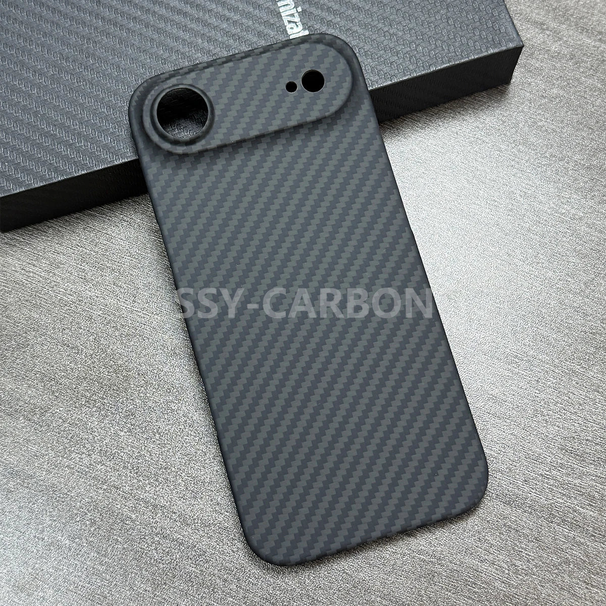 Real Carbon Fiber Case – Ultra-Thin 600D/1500D Aramid Armor for iPhone 17 Air