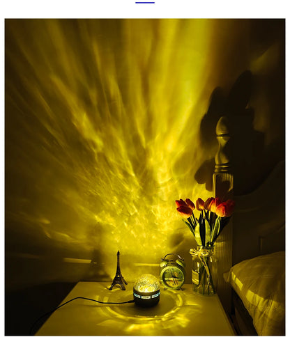 LED Galaxy Projector with Remote and USB – Star Light for Bedroom Decor