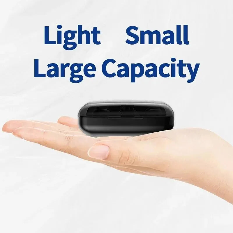 M19 TWS Wireless Earbuds – Noise-Cancelling, Touch Control & Power Bank Case