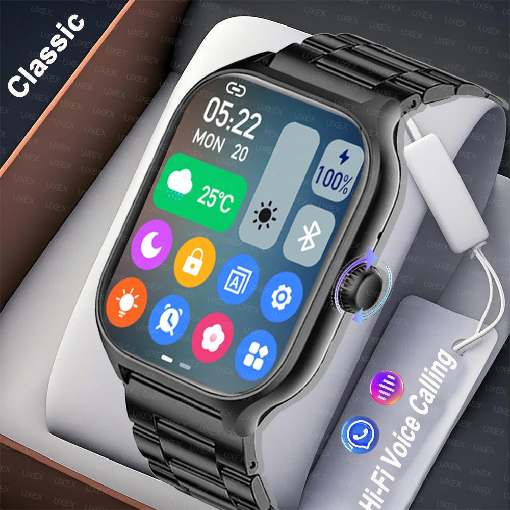 Smart Watch Plus – Full Touch Fitness Smartwatch with Bluetooth Call for Android Phones