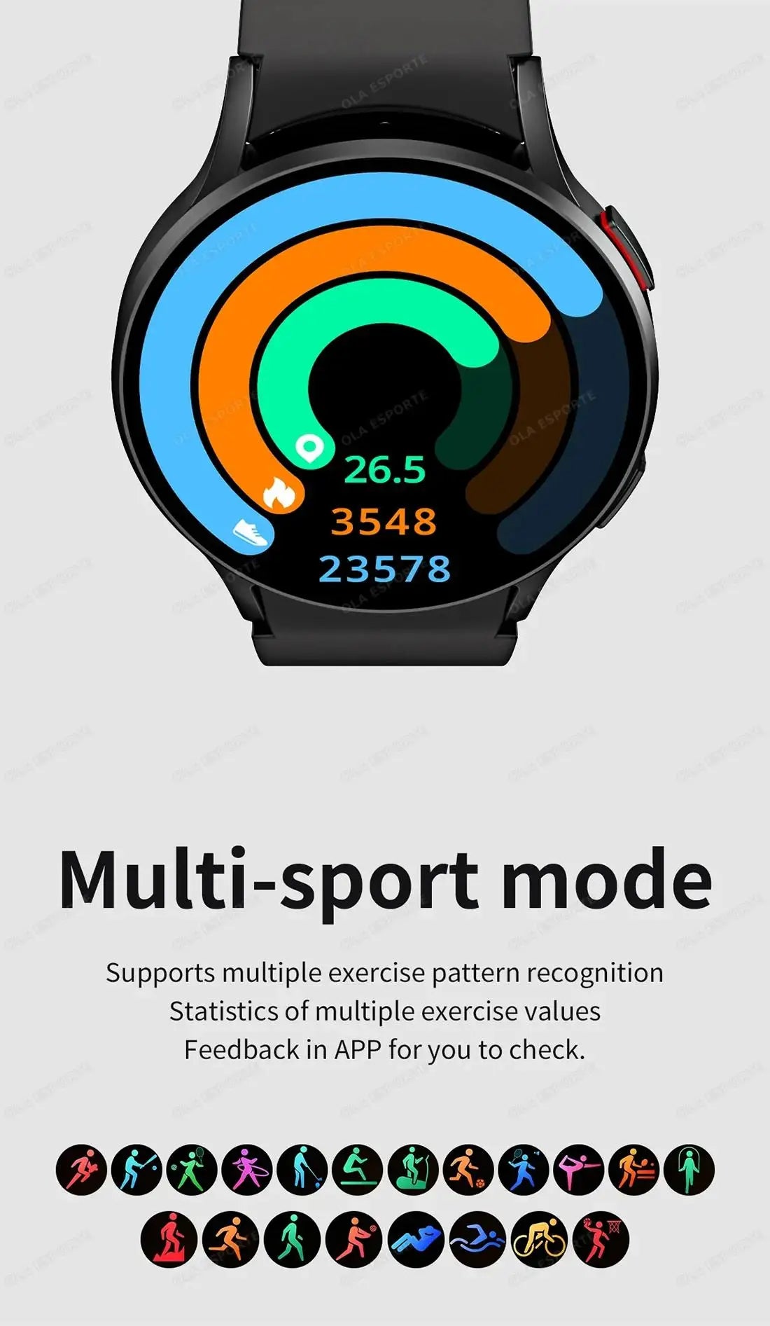 Smartwatch with Bluetooth Call – Waterproof Fitness Watch with Heart Rate & Sleep Monitor