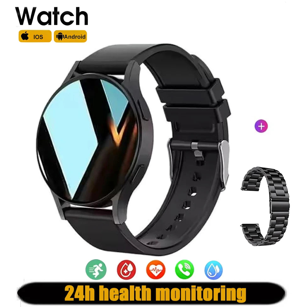Smartwatch with Bluetooth Call – Waterproof Fitness Watch with Heart Rate & Sleep Monitor