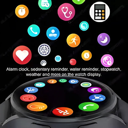 Smartwatch with Bluetooth Call – Waterproof Fitness Watch with Heart Rate & Sleep Monitor