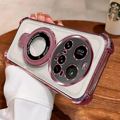 Transparent Magnetic Silicone Case for Xiaomi 15 Ultra – Shockproof