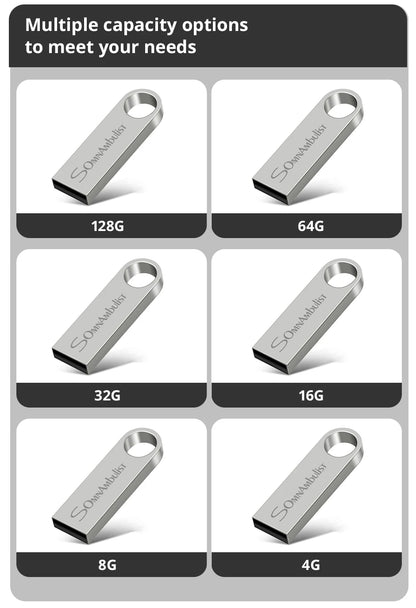 SomnAmbulist USB Flash Drive – 4GB to 128GB High-Speed USB 2.0 for PC & Mobile