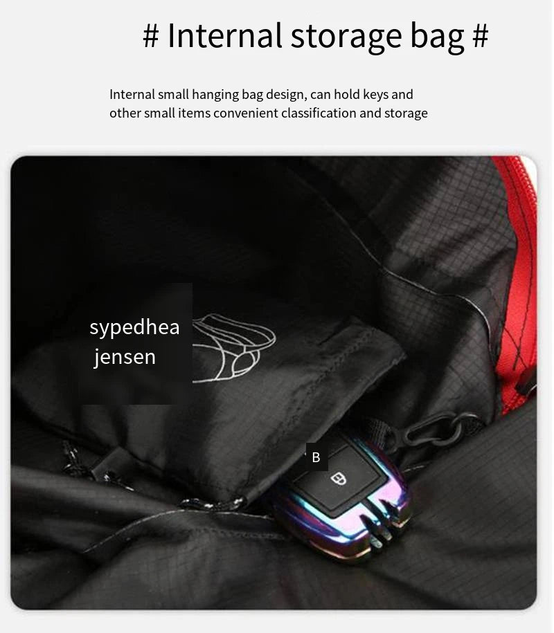 Lightweight Waterproof Folding Backpack – Outdoor Travel, Hiking & Camping Bag