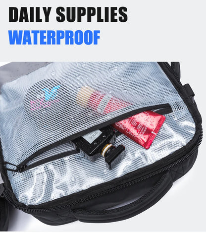 BANGE Travel & Business Backpack – Expandable, USB Charging, Waterproof, Fits 17.3” Laptop