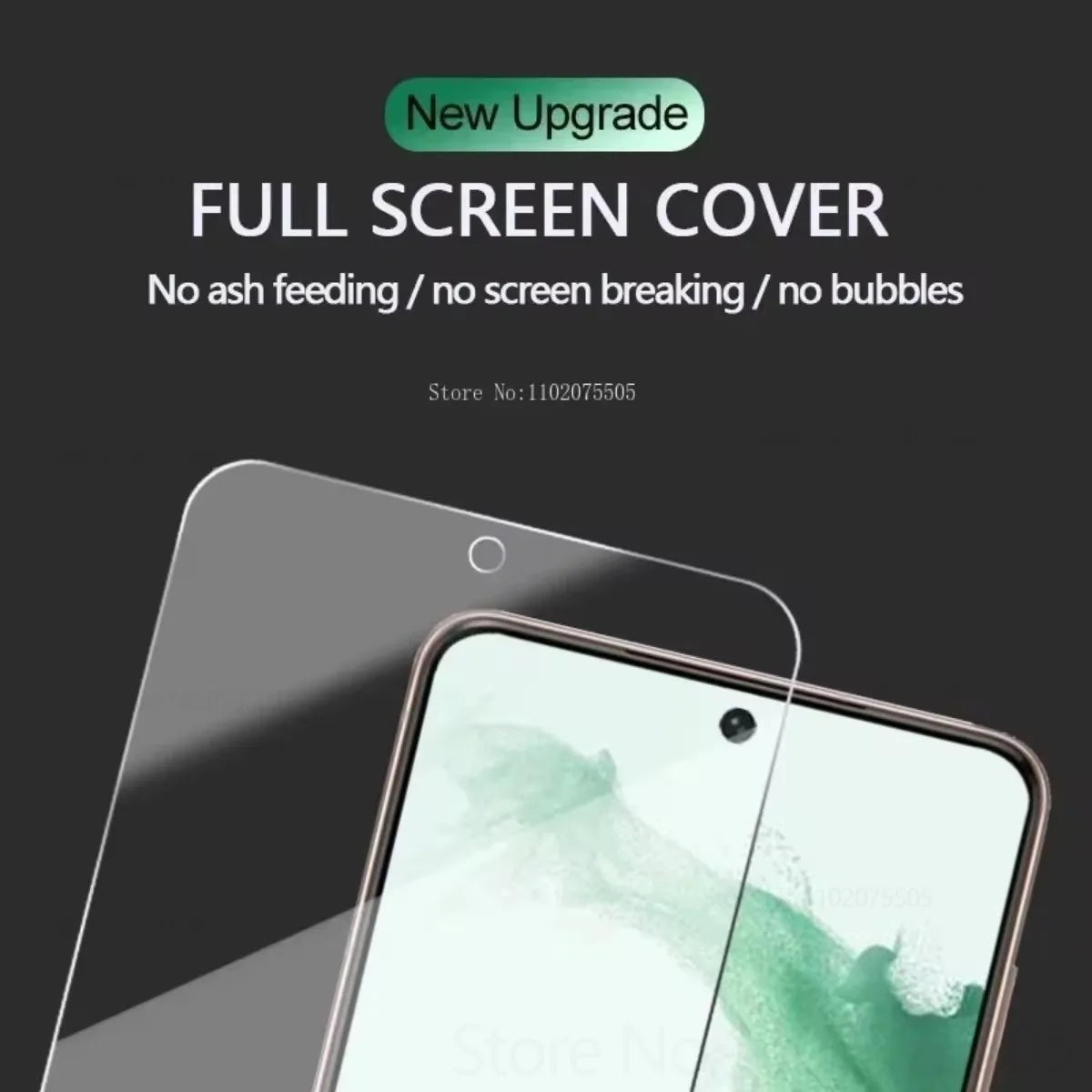 3Pcs Tempered Glass Screen Protector – Compatible with Samsung Galaxy S8 to S25 Ultra