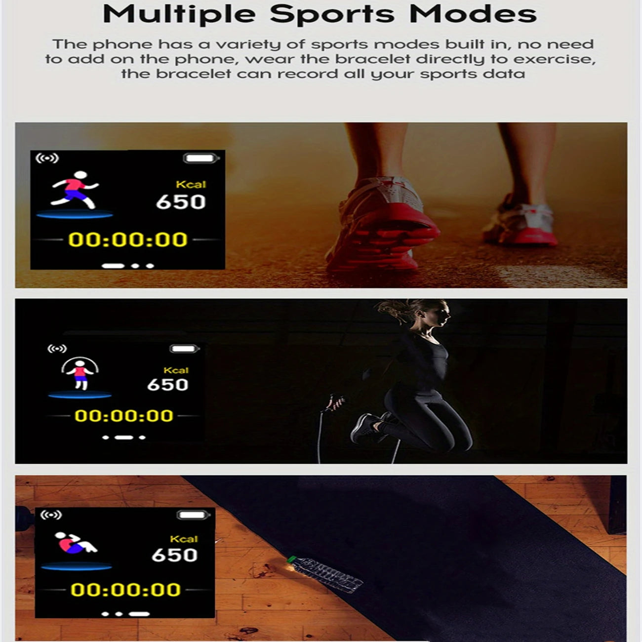 Y68 D20 Smartwatch – Fitness Tracker, Sleep Monitor, Music Control & Alarm Clock