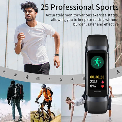 LIGE 1.1" AMOLED Smartwatch – Heart Rate, Fitness Tracker, Waterproof Watch for Women & Men