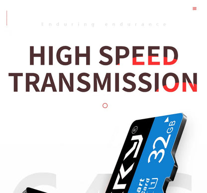 Micro SD/TF Memory Card – 32GB/64GB/128GB Class 10 Flash Card for Phone & Devices