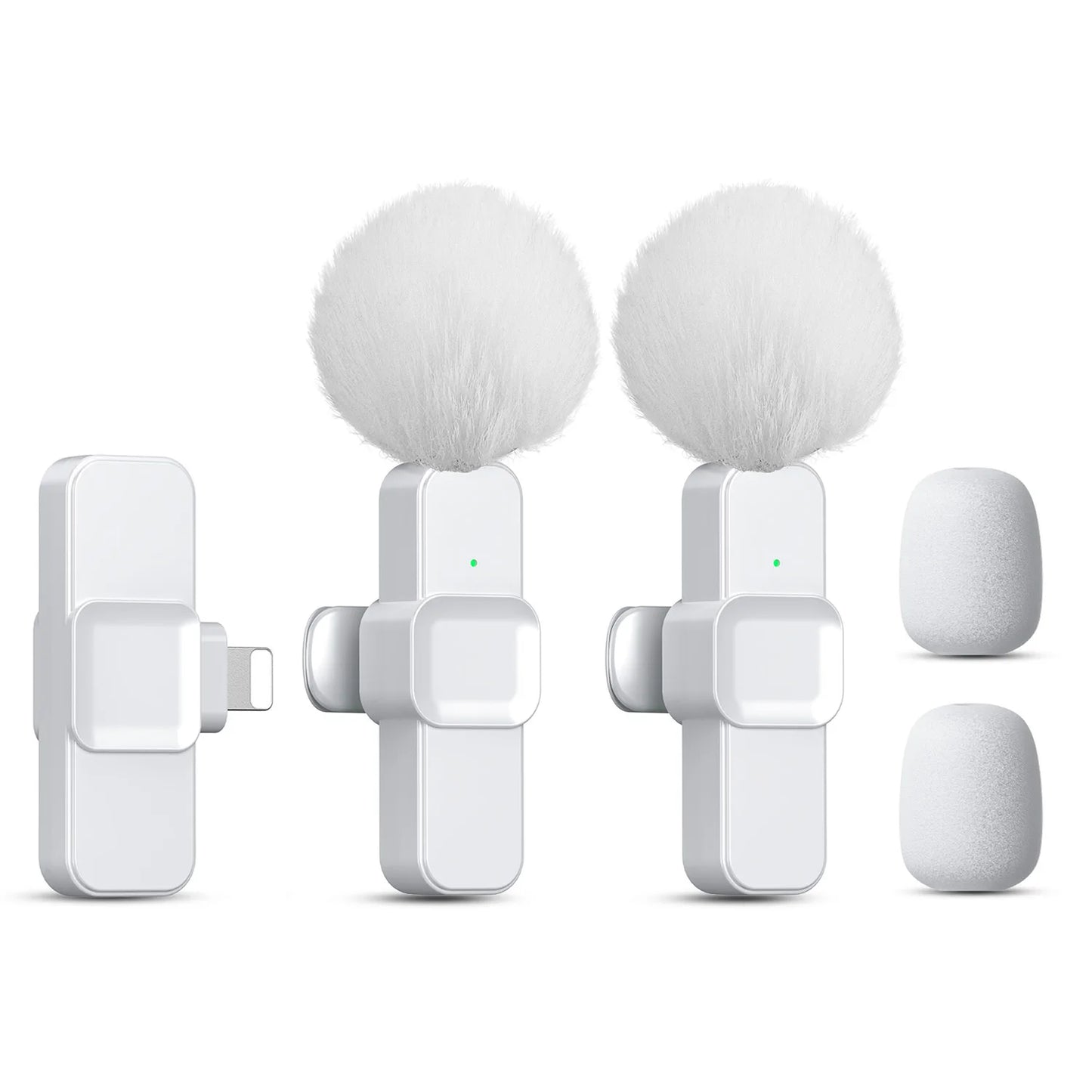 SNZIYAG K10 Wireless Lavalier Microphone – Portable Mini Mic for iPhone, Android, PC & Live Gaming