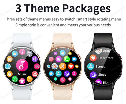 Smartwatch with Bluetooth Call – Waterproof Fitness Watch with Heart Rate & Sleep Monitor