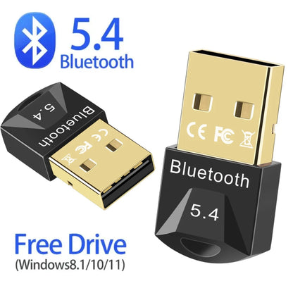 USB Bluetooth 5.4 Adapter for PC – Dongle Receiver for Speaker, Mouse, Keyboard & Audio