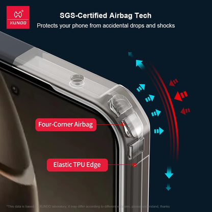 Xundd Acrylic + TPU Airbag Case – Ultra Clear, Anti-Drop & Anti-Scratch for Xiaomi 15T / 15T Pro