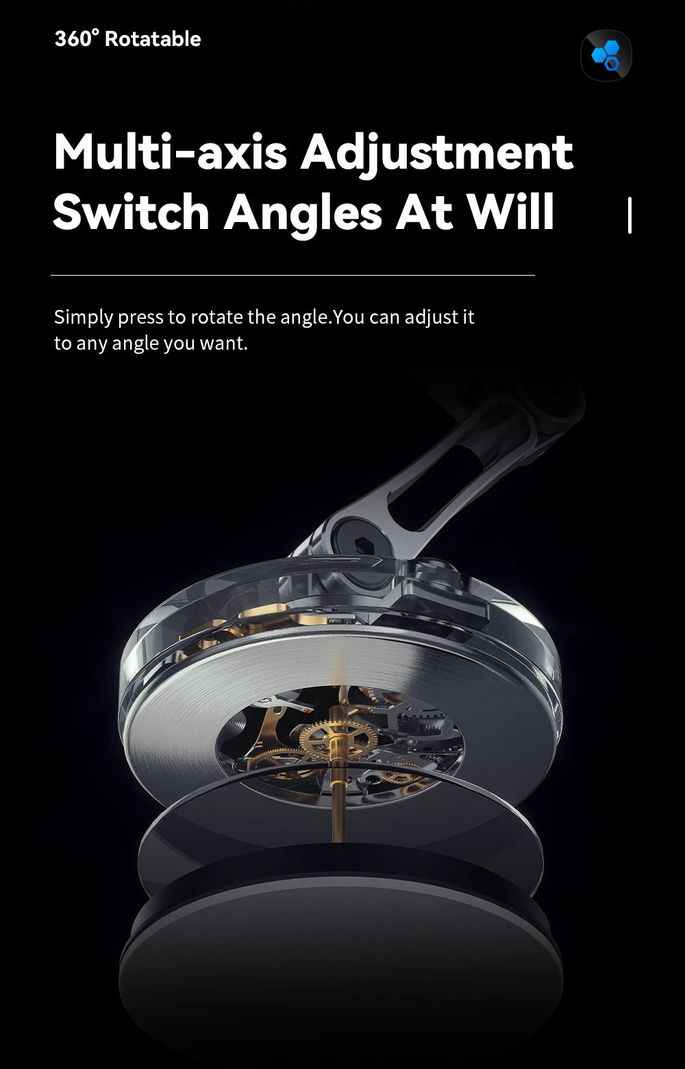 Essager Magnetic Car Wireless Charger – 15W Fast Charging Mount for MagSafe iPhone