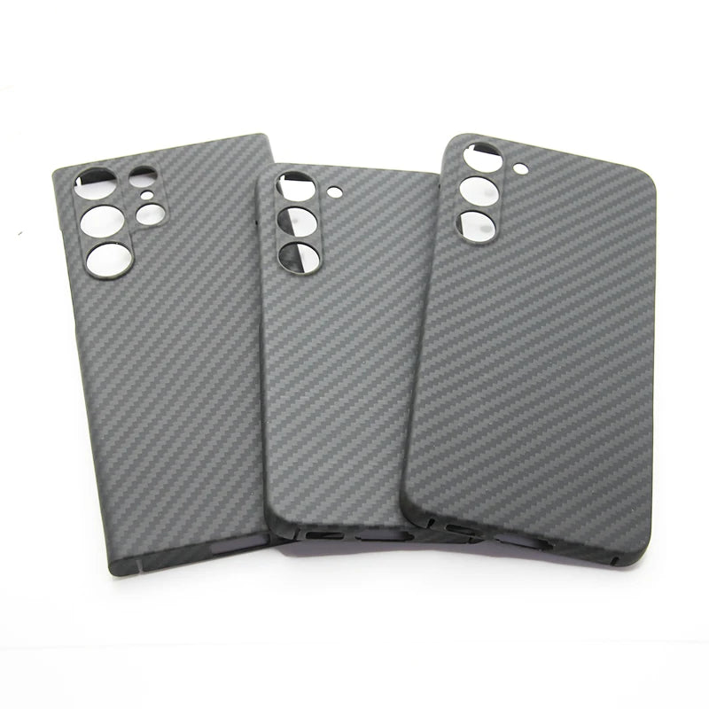 ZXKE Carbon Fiber Magnetic Case – Aramid Shell for Galaxy S23/S24/S25 Ultra, MagSafe & Car Mount Compatible