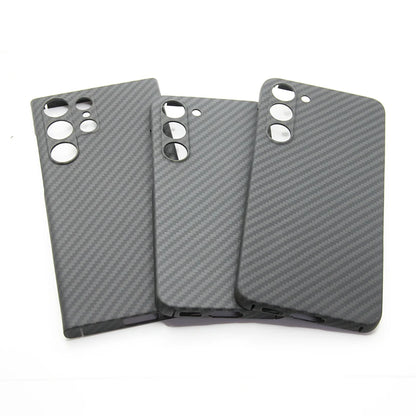ZXKE Carbon Fiber Magnetic Case – Aramid Shell for Galaxy S23/S24/S25 Ultra, MagSafe & Car Mount Compatible