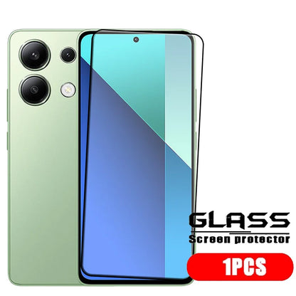4Pcs Full Cover Tempered Glass Screen Protector – 9H Hardness for Xiaomi Redmi Note 13 4G