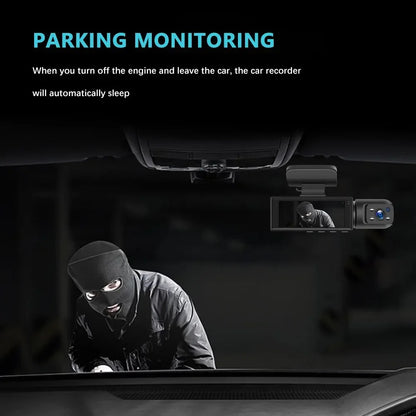 Dual Lens Car DVR 1080P – Interior & Front Dash Cam Full HD Vehicle Recorder