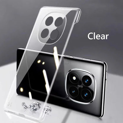 Slim Matte Hard Case for Redmi Note 14 Pro Plus – Frameless Shockproof Cover