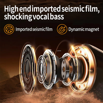 Bluetooth 5.3 Helmet Headset – Waterproof Hands-Free Speaker & MP3 Player for Motorcycle