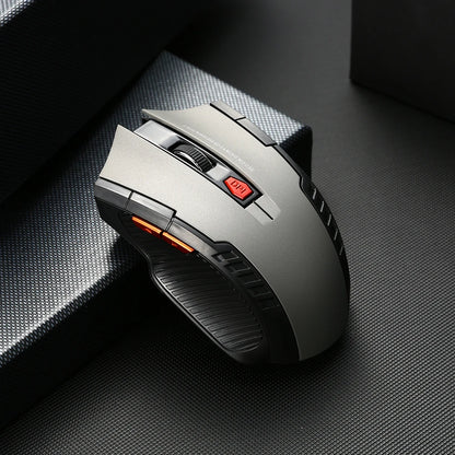2.4G Wireless Gaming Mouse – 1600DPI, 6 Buttons, USB Receiver for PC & Laptop
